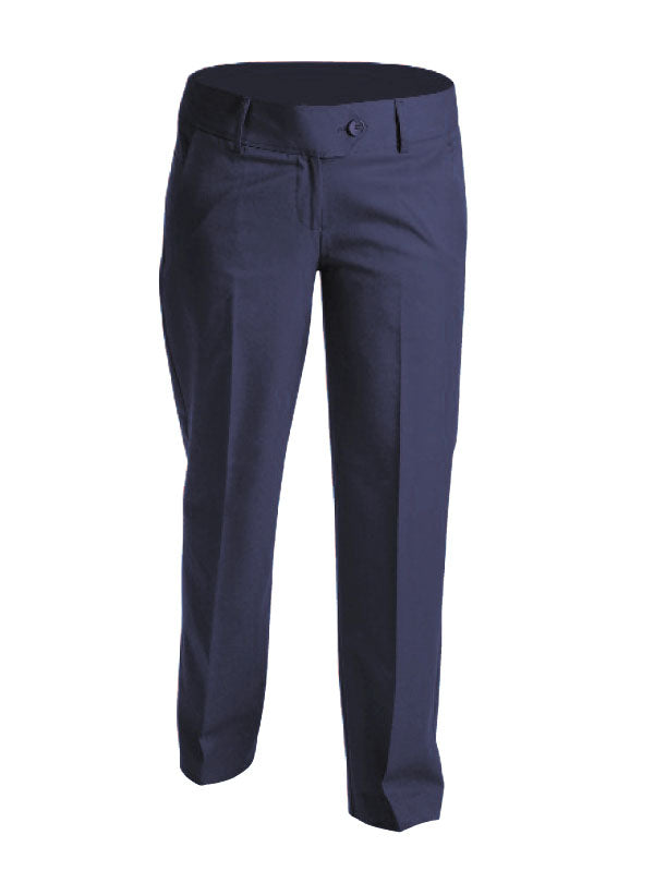 Comfort fit ladies navy school trousers Size UK 8-18