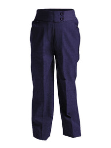 NAVY Younger Girls school trousers Sizes 3/4 - Waist 36