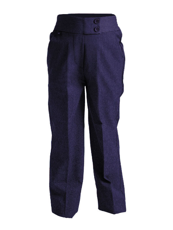 NAVY Younger Girls school trousers Sizes 3/4 - Waist 36