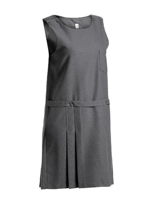 Pinafore - Box pleats