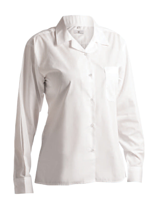White Revere Blouse
