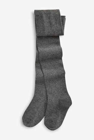 Ratoath NS School Tights - GREY / WINE